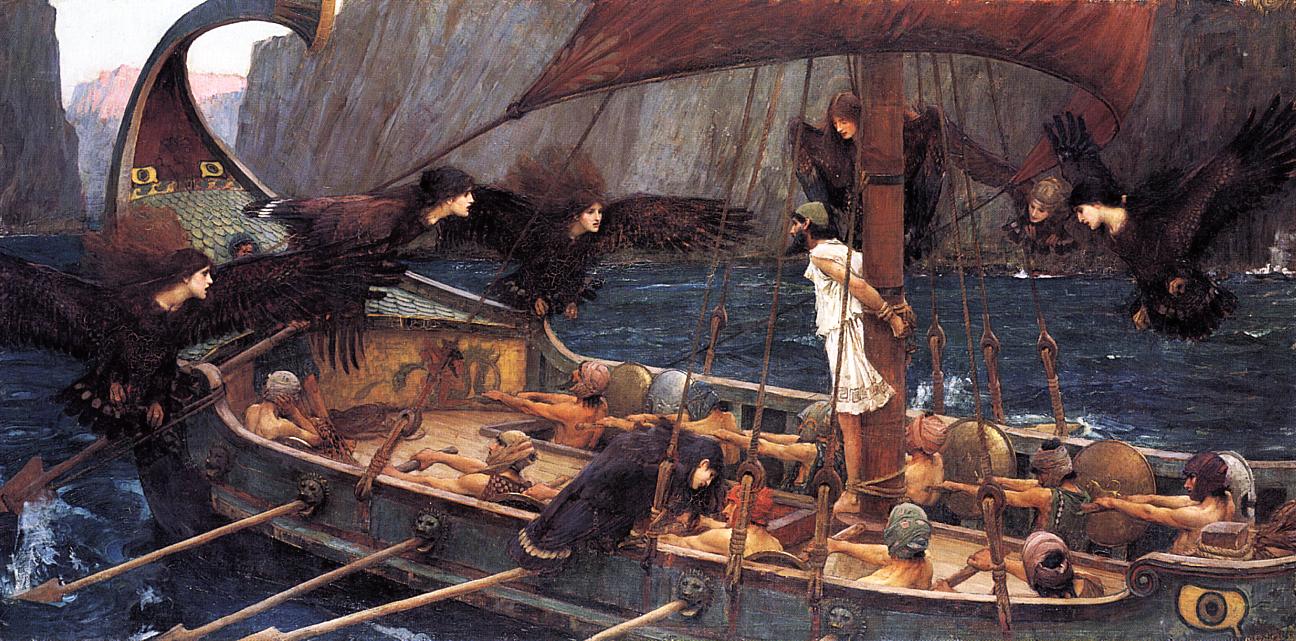John William Waterhouse- Ulysses and the Sirens